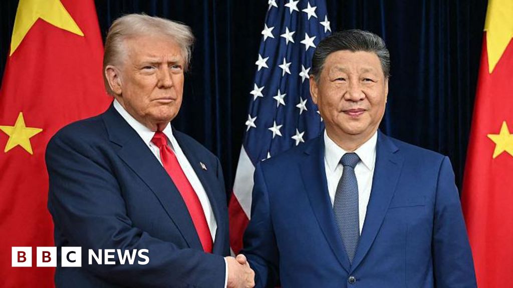 Trump dan Xi Jinping dalam pertemuan internasional